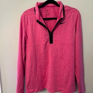 Nike Dri-FIT Pink Pullover